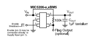 MIC5206-3.3YMM block diagram