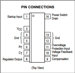 MC33362DW pin connection