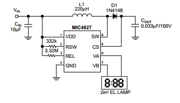 MIC4827BMM typical applications