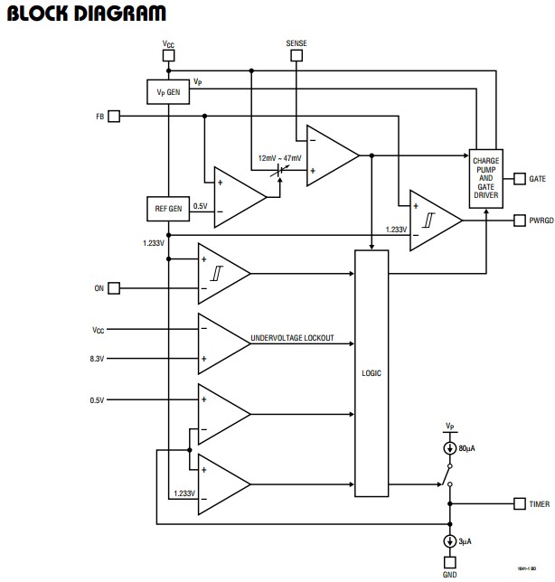 LT1641-1CS8 logic block diagram