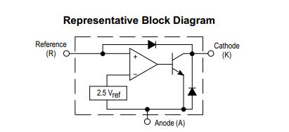 TL431ACLP Block Diagram