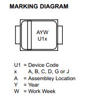 MURS140T3G Marking Diagram