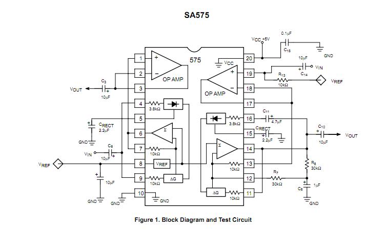 SA575DR2G block diagram