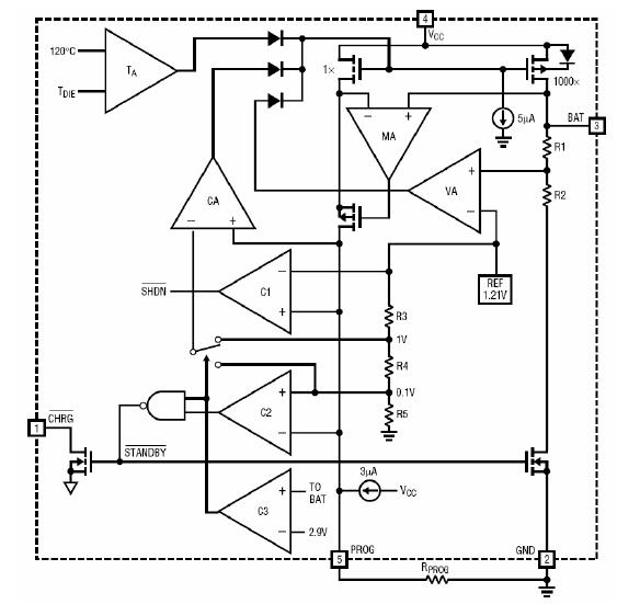FSP4054TCAD block diagram