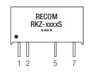 RKZ-0505SHP pin connection