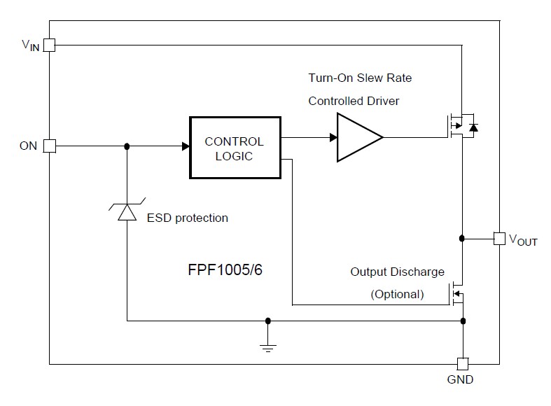 FPF1006 pin connection
