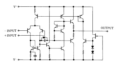 NJM4580E block diagram