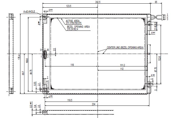 LM64C35 pin connection