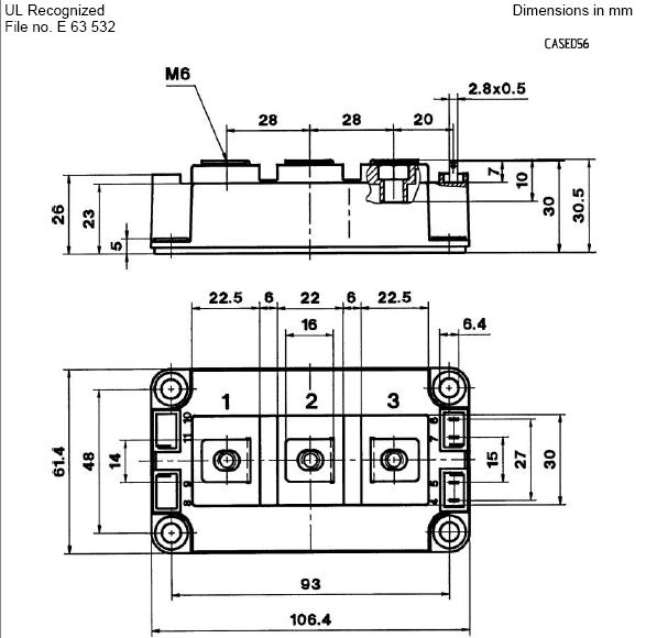 SKM300GAR126D pin connection