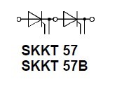SKKH57 pin connection