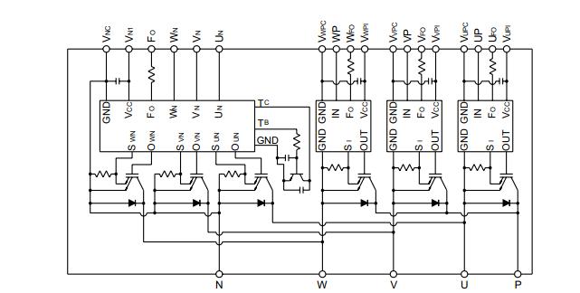 PM200DSA060 Circuit