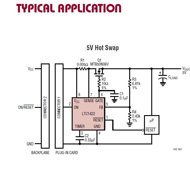 LTC1422CS8#TR pin connection