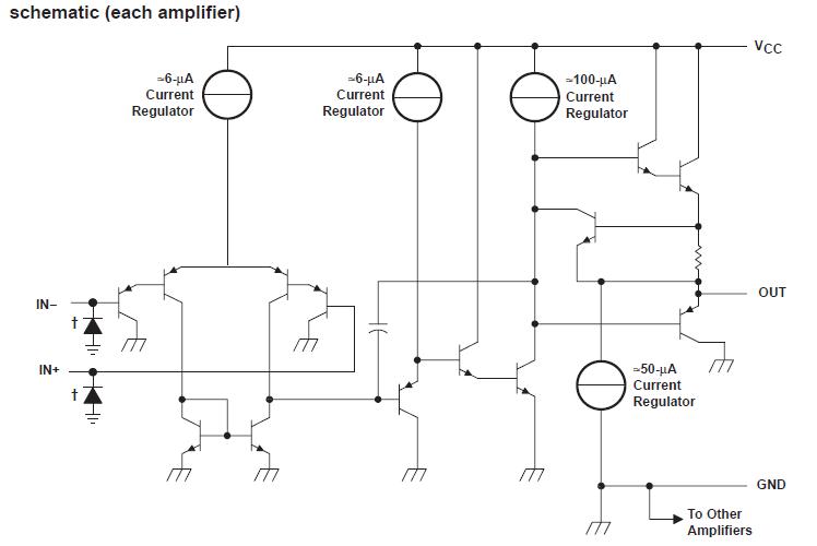 LM324PWR pin connection