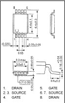TPCS8204 pin connection