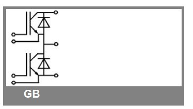 SKM150GB124D pin connection