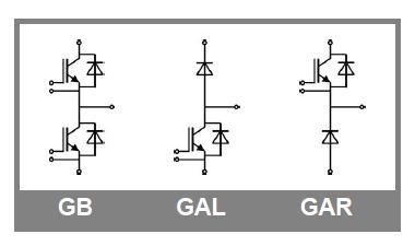 SKM400GAR128DE pin connection