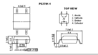 ps2701-1-f3-a pin connection