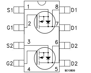 sts8dnf3ll pin connection