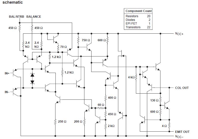 lm311dr pin connection