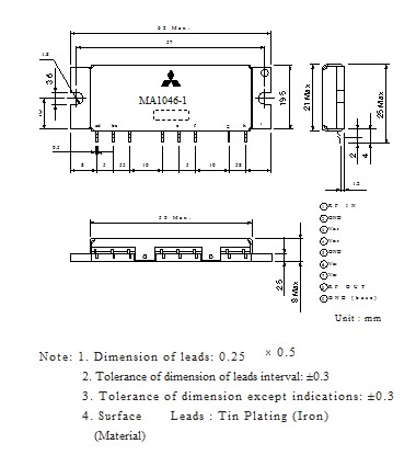 MA1046-5 block diagram