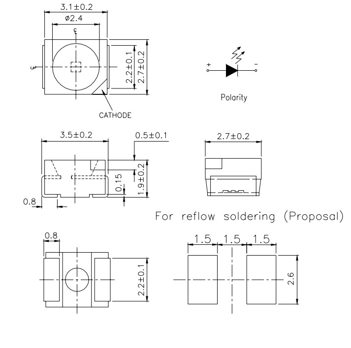 67-21SUGC/S400-A4 package dimensions