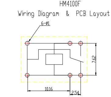 hm4100f-h-dc12v pin connection