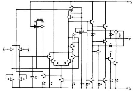 LF156AH block diagram