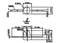 95-21SUBC/S400-A6 package dimensions