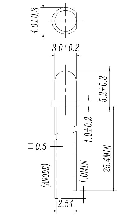 204-10SDRD package dimensions