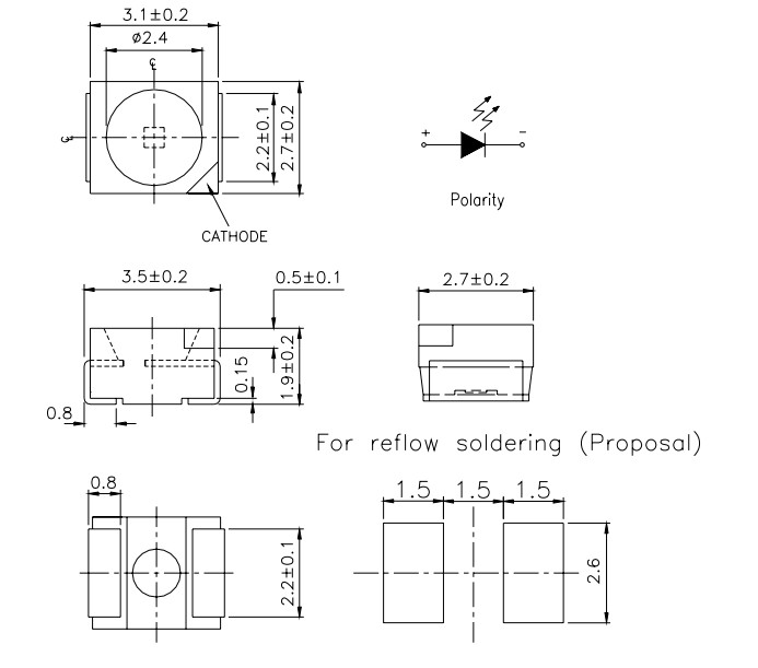 67-21SURC/S530-A2 package dimensions