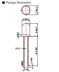 333-2UBC/HO package dimensions
