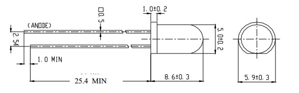 334-15UTCS400-X10 package dimensions