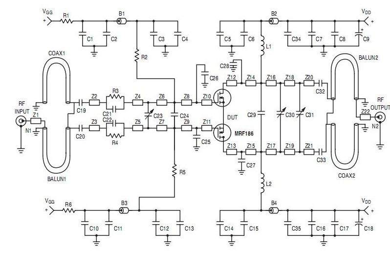 MRF186 block diagram