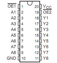 sn74hc541pwr circuit diagram