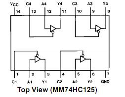 mm74hc125mtc circuit diagram