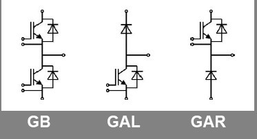 SKM200GB128D block diagram