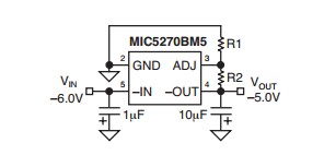 MIC5270YM5 block diagram