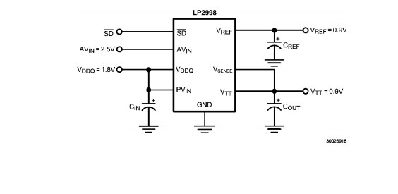 LP2998MR circuit diagram