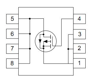 SI4425DY-T1-E3 block diagram