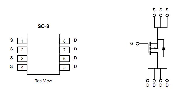 SI4401DY-T1-E3 block diagram