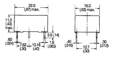 g5ca-1a-e-12v dimension figure