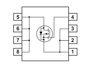 SI4431DY-T1-E3 block diagram