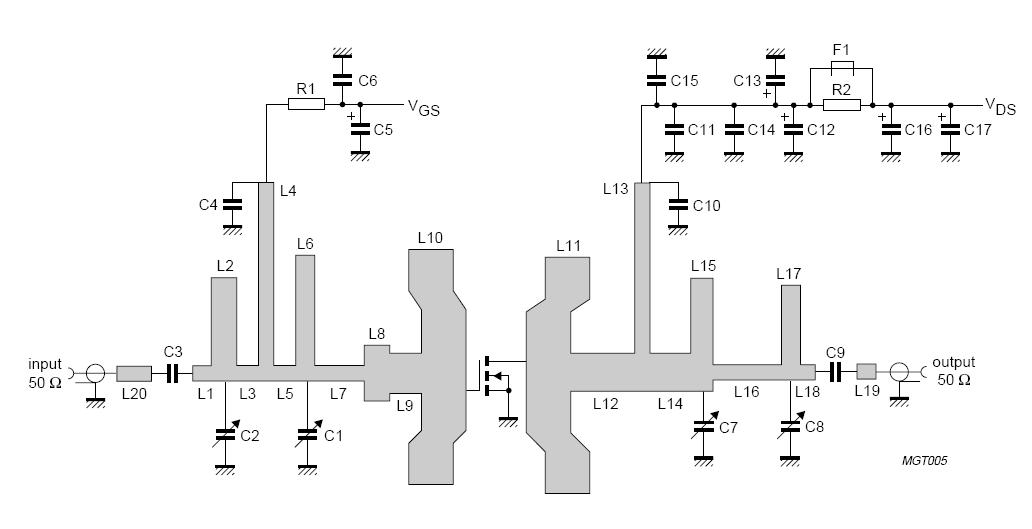 BLF1820-90 block diagram