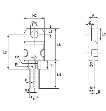 STPS3045CT circuit diagram