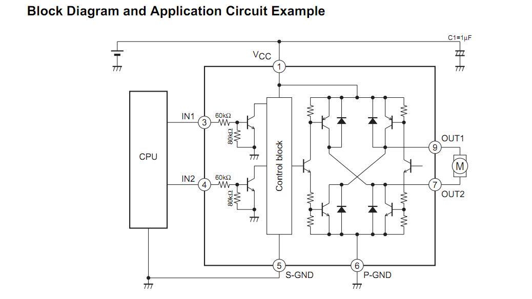 LB1930M-TLM-E circuit diagram
