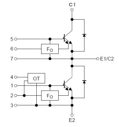 MG200Q2YS50 block diagram