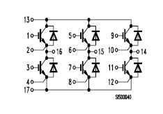 BSM50GD120DN2 pin connection