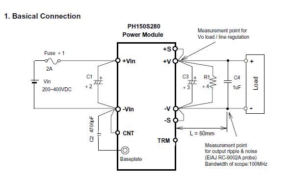 PH150S280-24 block diagram