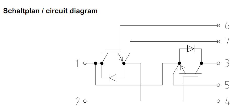 FF150R12KT3 block diagram