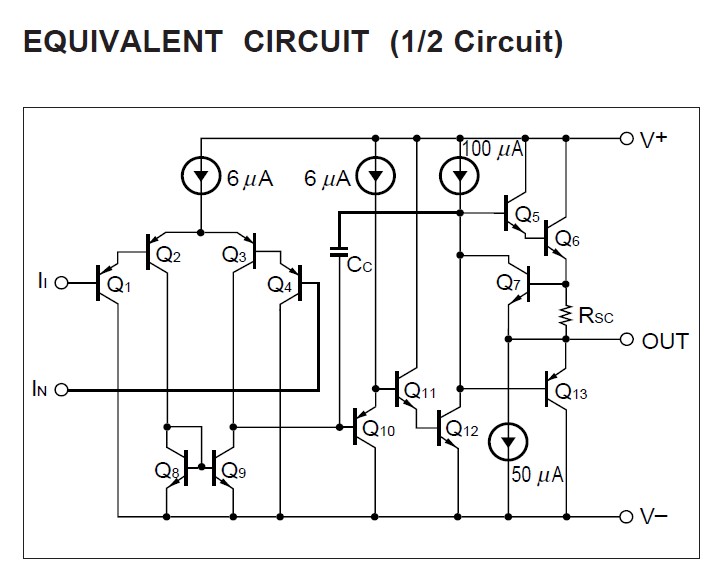 upc358g2-e1-a pin connection